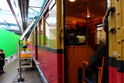 Dreharbeiten für einen ARD-Film Dreharbeiten für einen ARD-Film